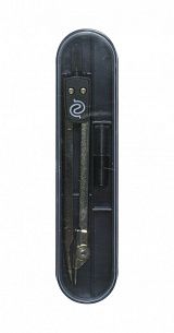 Набор чертежный (готовальня) GLOBUS ЮНИОР циркуль 125 мм металлический черный, 2 предмета, в пластиковом пенале