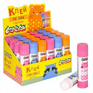 Клей-карандаш Каляка-Маляка ЗВЕРЯТА 15 г PVP