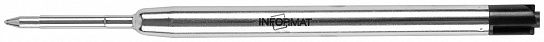 Стержень шариковый INFORMAT тип Parker черный 98 мм 0,7 мм корпус металл