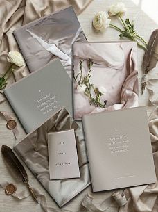 Тетрадь 48 л. А5 клетка, на скрепке, офсет LOREX BEIGE AESTHETICS мелованный картон, двойная обложка, запечатка форзаца, матовая ламинация, эмбоссинг