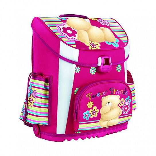 Ранец 1 отделение, РАДУГА, 39х37х23 см, пластиковый каркас, ткань