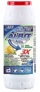 Ср-во чист. универсал. ДБХ ALBIT без хлора порошок лимон 500 г