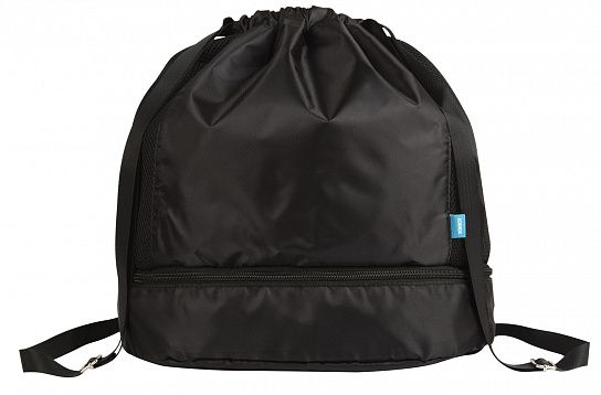 Мешок для обуви LOREX KIDS TOTAL BLACK 34x25x14 см, черный, 2 отд. с отделением для обуви универсальный