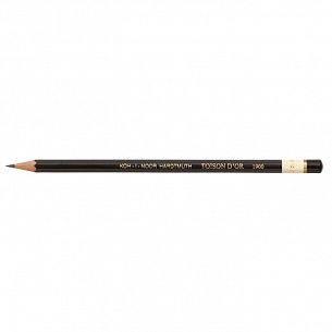 Карандаш чернографитный деревянный Koh-I-Noor TOISON D`OR 1900 В заточенный, шестигранный, картонная коробка