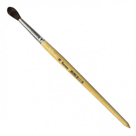 Кисть Schoolformat № 6 белка круглая