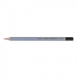 Карандаш чернографитный деревянный Koh-I-Noor 1860 5В заточенный, шестигранный, картонная коробка