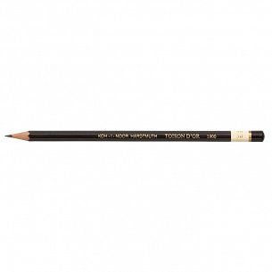 Карандаш чернографитный деревянный Koh-I-Noor TOISON D`OR 1900 3В заточенный, шестигранный, картонная коробка